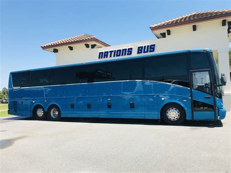 new charter buses for sale